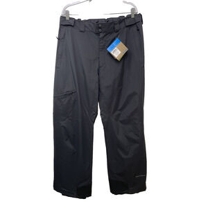 NEW Columbia Snow Pants‎ Mens XL Black Skiing Snowboarding Winter Diamond Back